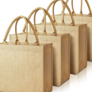 Pure Jute Bag - 6pcs