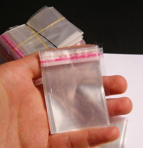 Small Clear Self Sealing Cellophane Bag