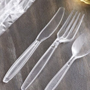 Plastic Disposable Cutlery by 20pcs