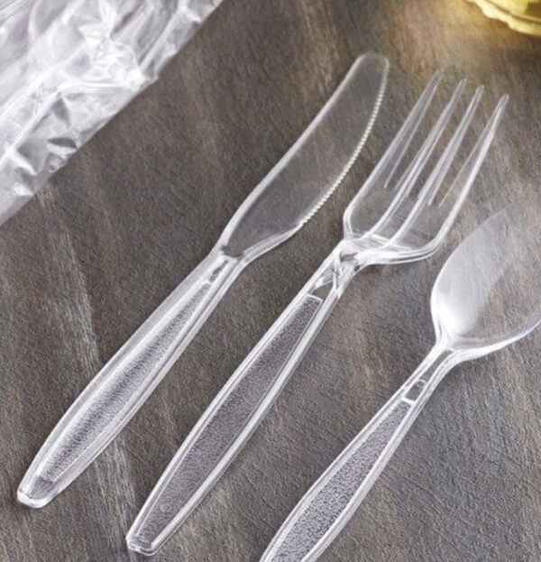 Plastic Disposable Cutlery by 20pcs