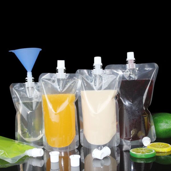 Juice pouch (Straight mouth) - 100pcs