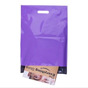 Purple Mailer Bag with Handle - 100pcs