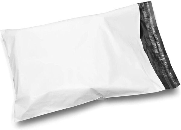 White Poly Mailer (DHL) - 100pcs - Image 2