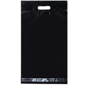 Black Mailer Bag with Handle - 100pcs