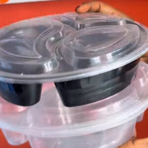 3 Compartment Plate