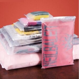 Frosted Zipper Bag
