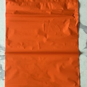 Orange Mailer Bag with Handle - 100pcs